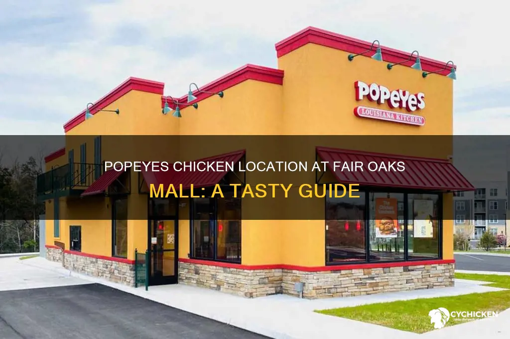 where is popeyes chicken at fair oaks mall