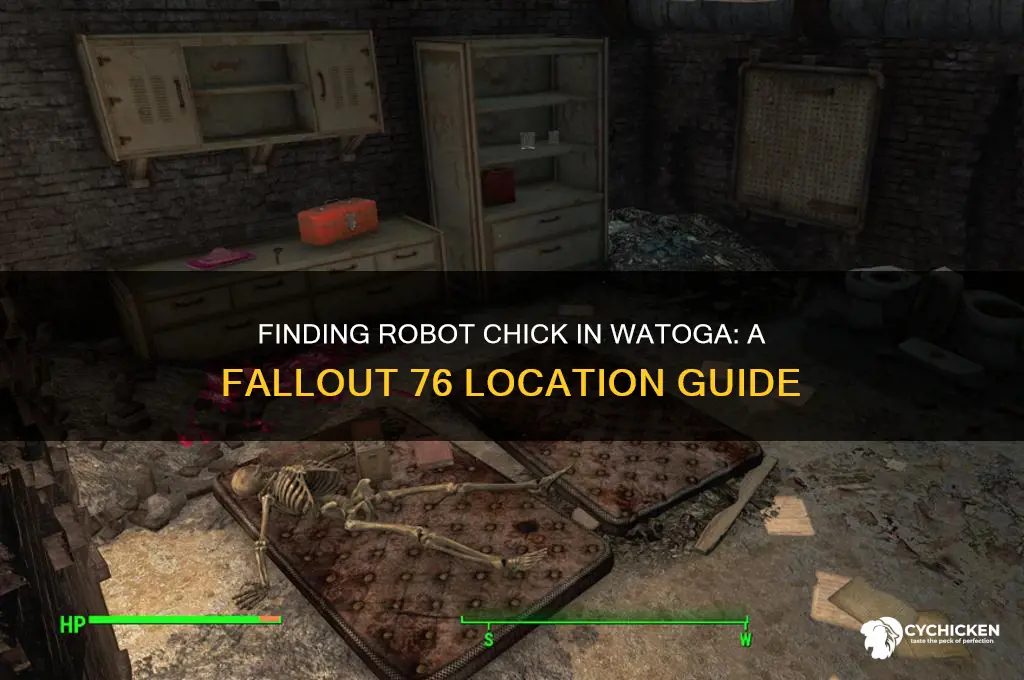 where is robot chick in watoga fo76