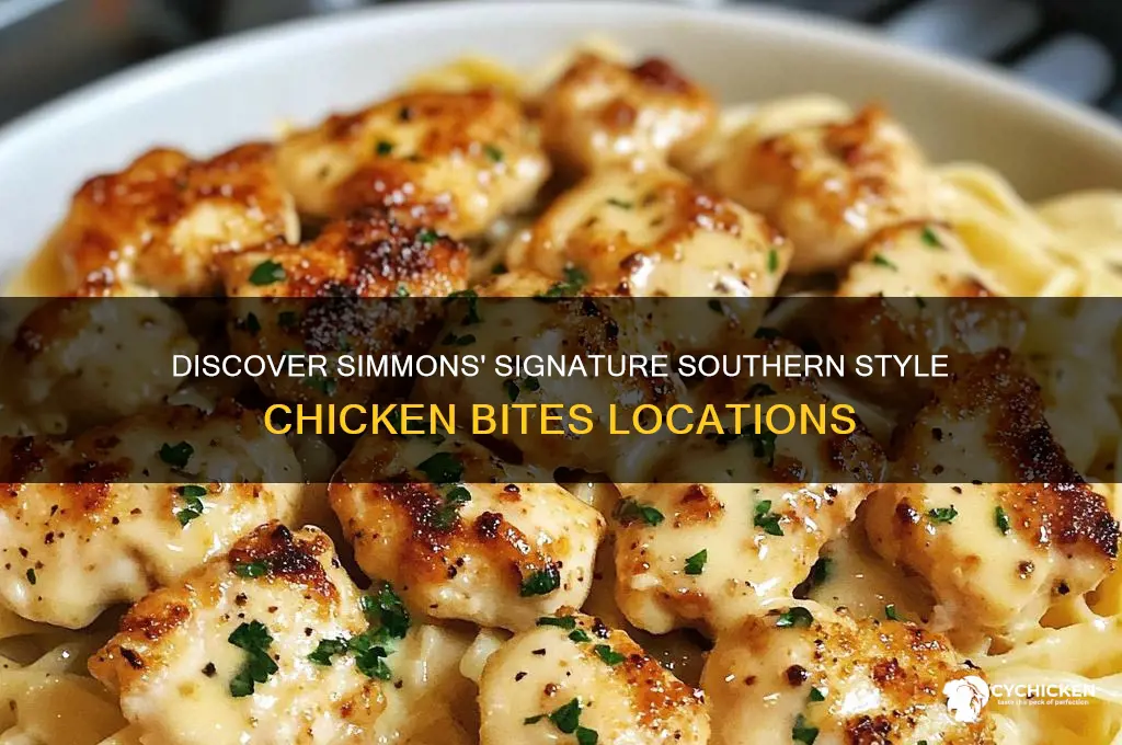 where is simmons signature southern style chicken bites