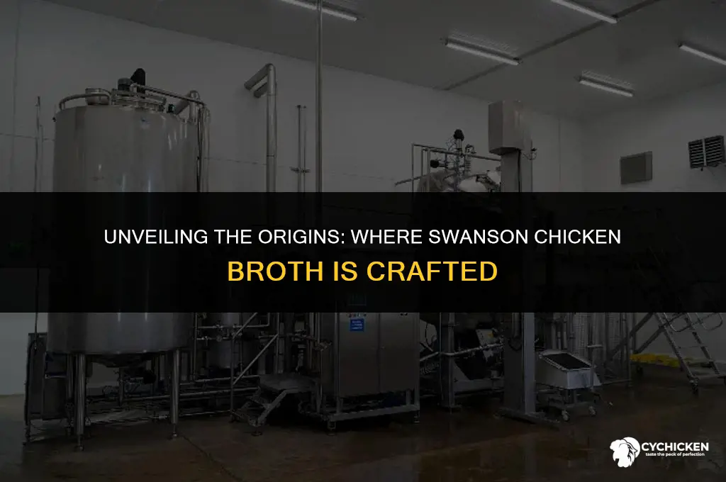 where is swanson chicken broth made