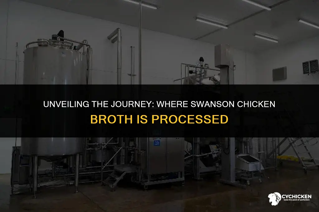 where is swanson chicken broth porcessed