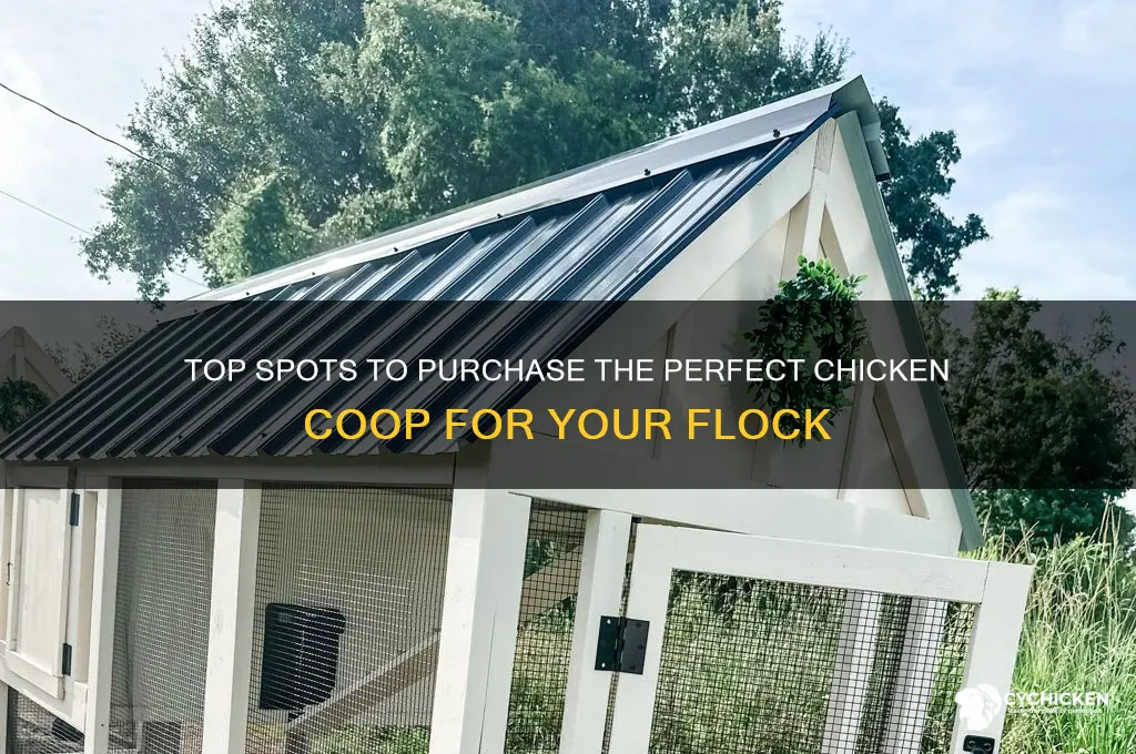 where is the best place to buy a chicken coop