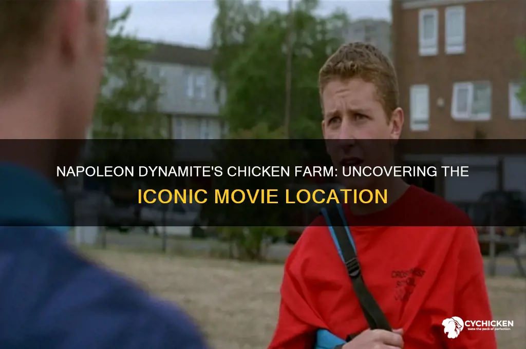 where is the chicken farm in napoleon dynamite