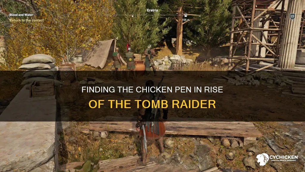 where is the chicken pen rise of the tomb raider