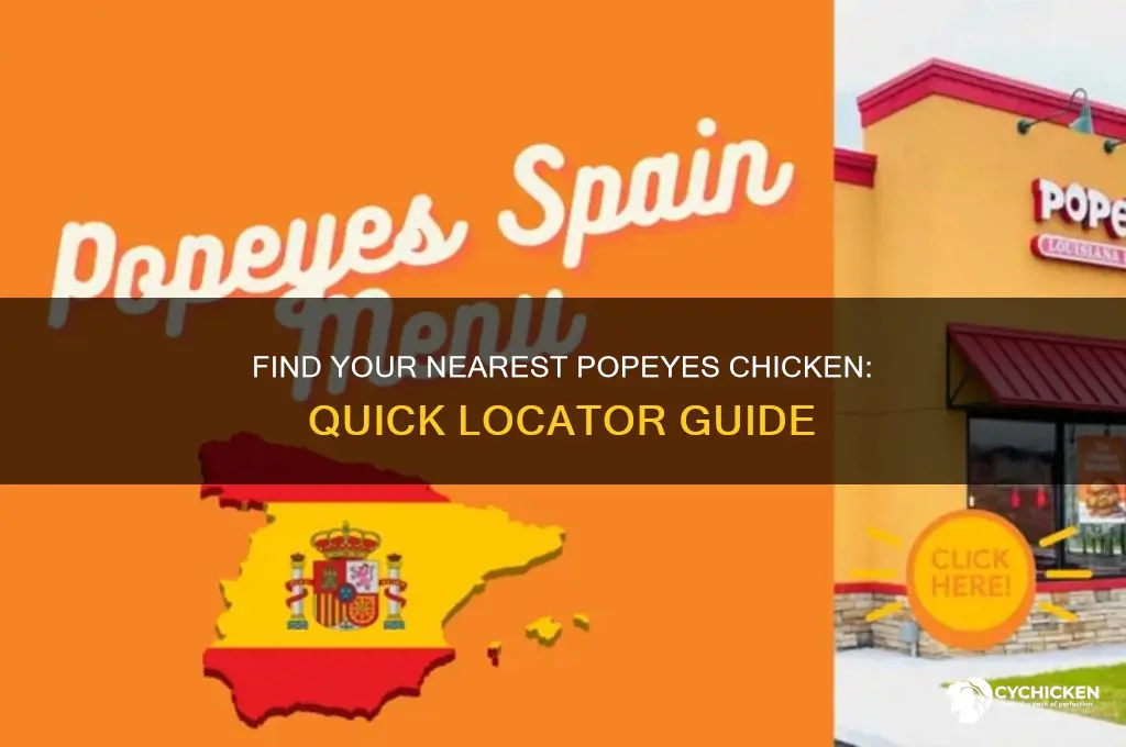 where is the closest popeyes chicken place