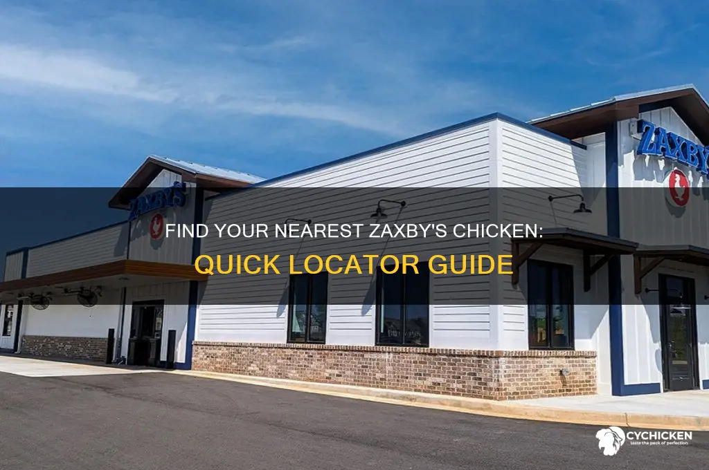 where is the closest zaxby