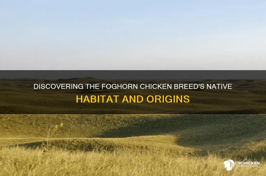 where is the foghorn chicken breed found