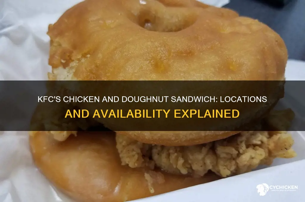 where is the kfc chicken and doughnut