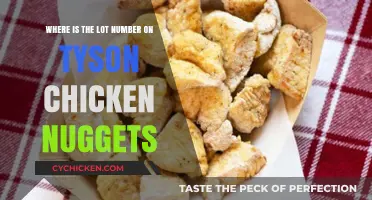 Finding the Lot Number on Tyson Chicken Nuggets: A Quick Guide