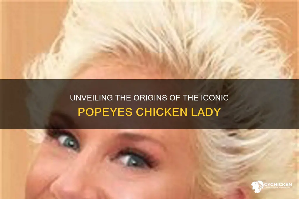 where is the popeyes chicken lady from