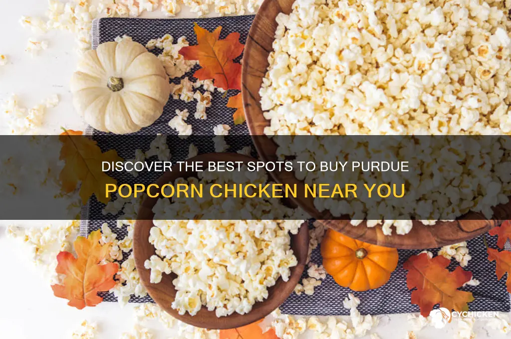 where it buy purdue popcorn chicken