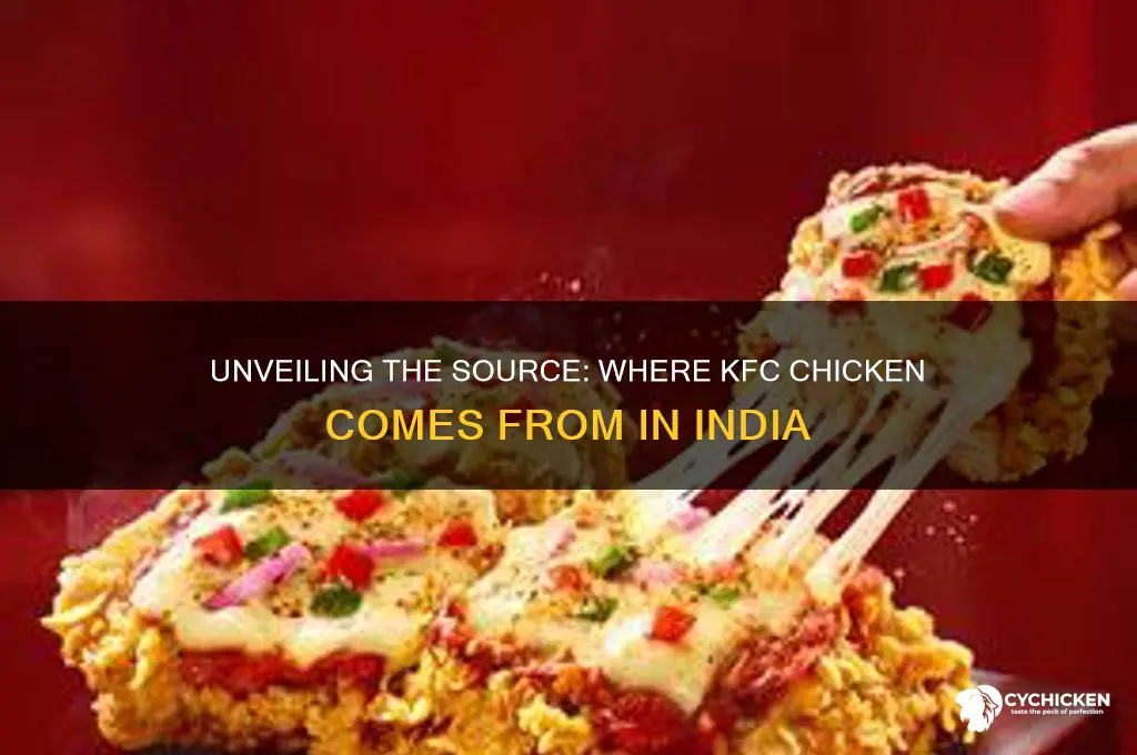 where kfc chicken comes from in india