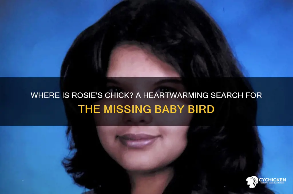 where o where is rosie