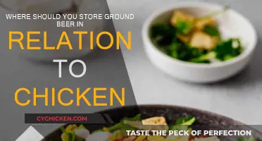 Storing Ground Beef: Near or Far from Chicken?