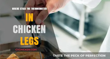 Perfectly Cooked Chicken Legs: Thermometer Placement Tips for Juicy Results