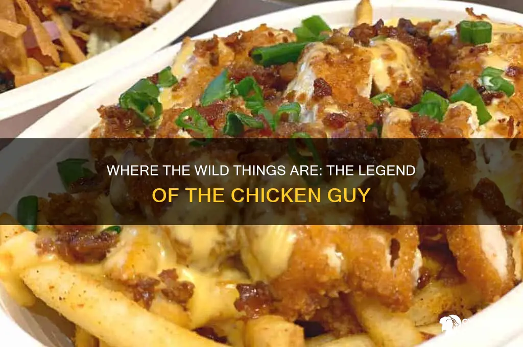 where the wild things are chicken guy