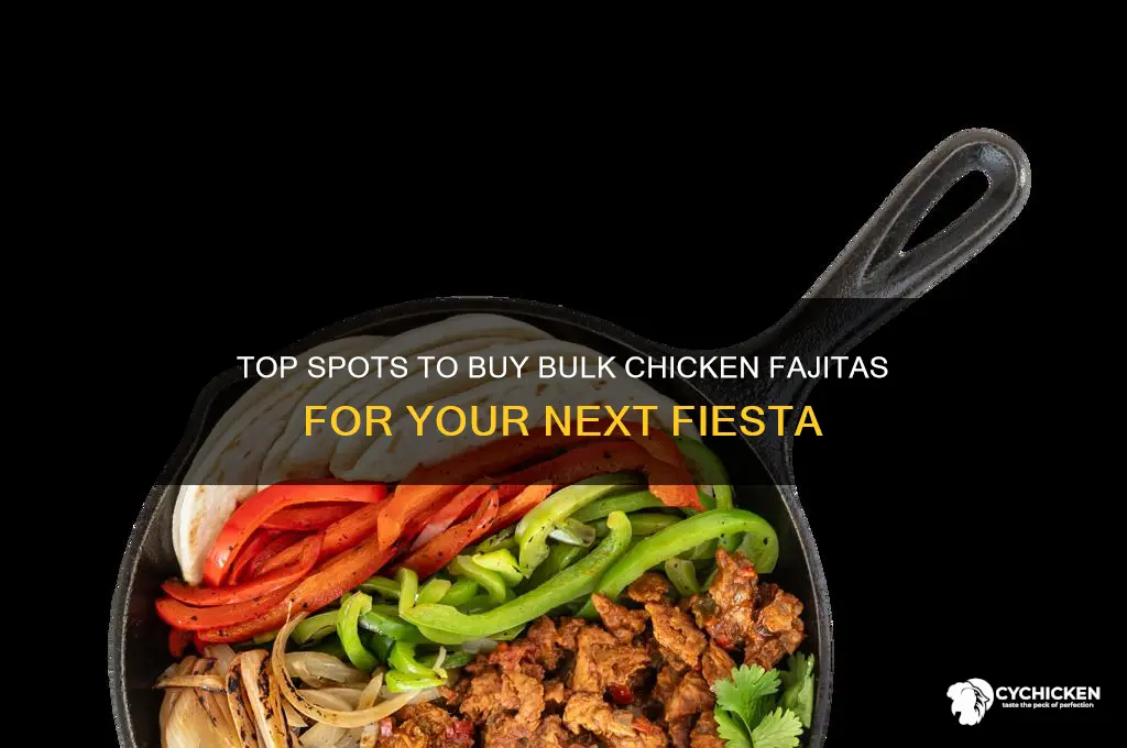 where to buy a big bag of chicken fajitas
