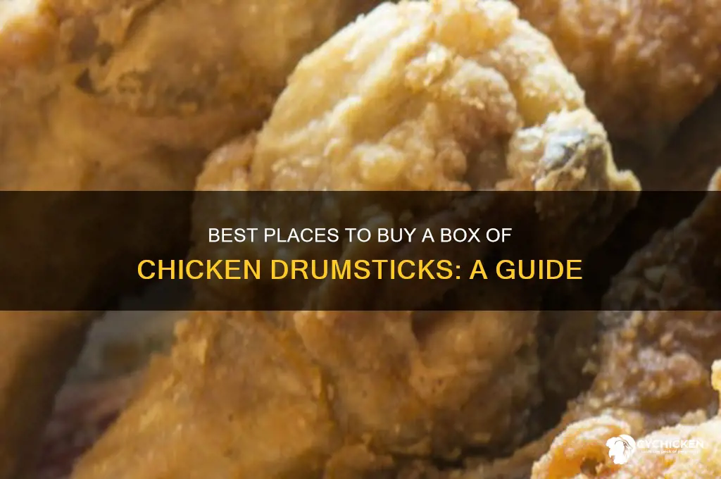 where to buy a box of chicken drum sticks
