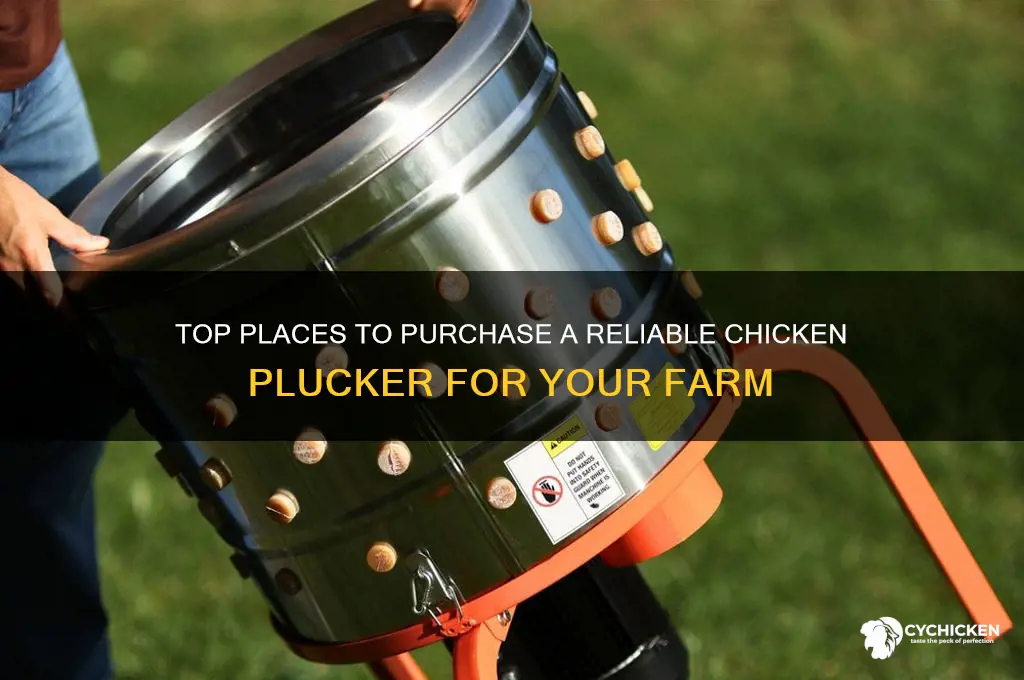 where to buy a chicken plucker
