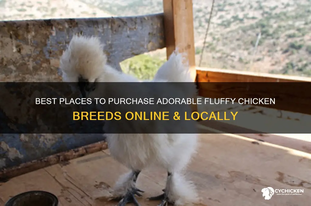 where to buy a fluffy chicken