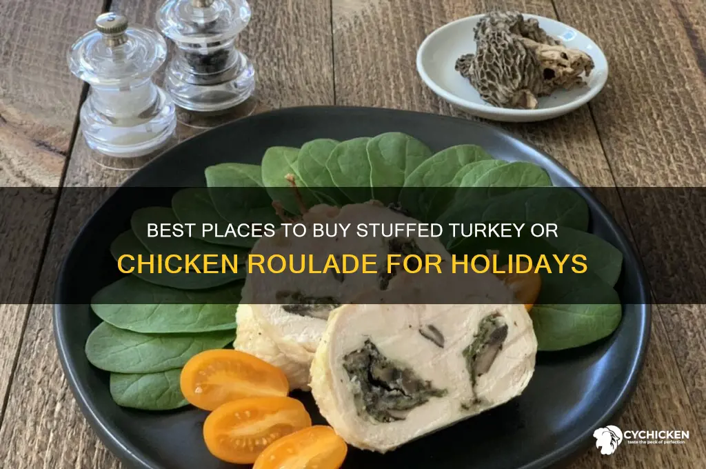where to buy a stuffed turkey or chicken rill