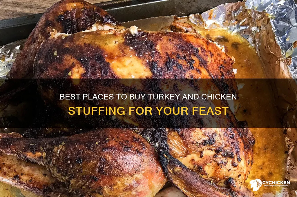 where to buy a turkey and stuffing for chicken