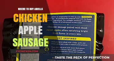 Discover Top Retailers for Aidells Chicken Apple Sausage Near You