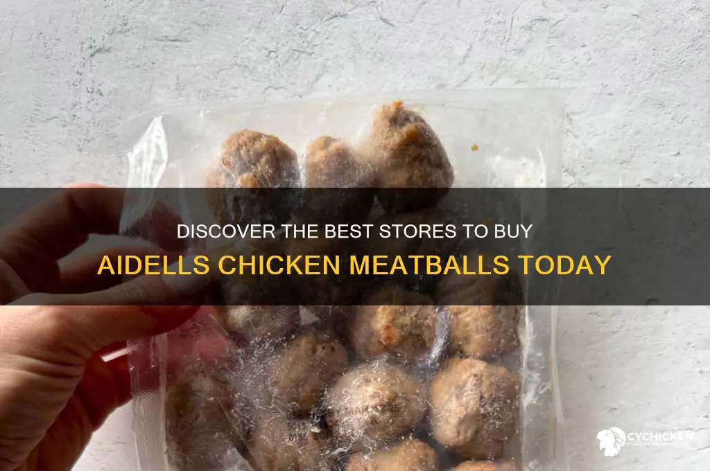 where to buy aidells chicken meatballs