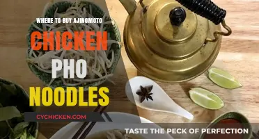 Discover Top Retailers for Ajinomoto Chicken Pho Noodles Online & In-Store