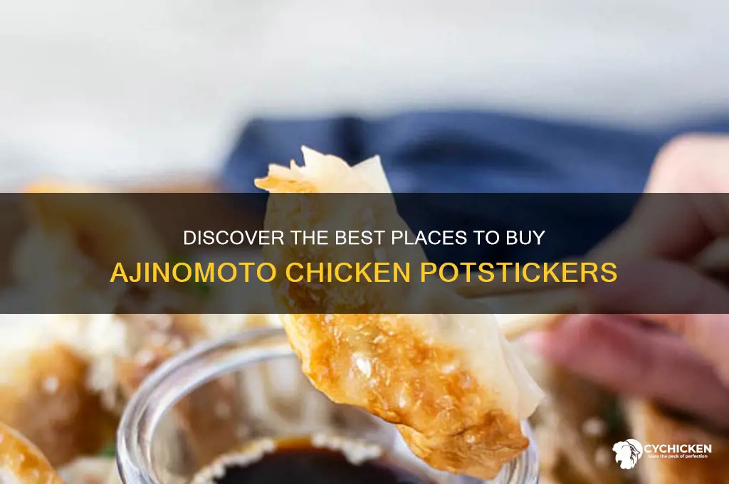 where to buy ajinomoto chicken potstickers