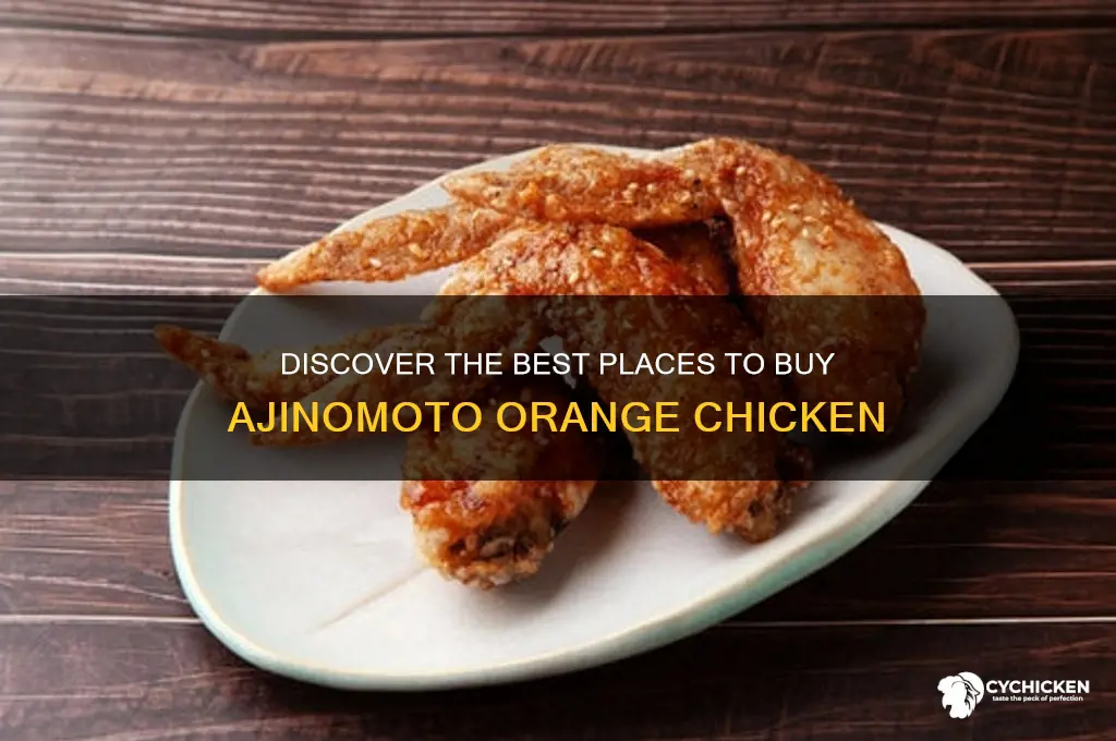 where to buy ajinomoto orange chicken