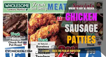 Discover Top Retailers for Al Fresco Chicken Sausage Patties