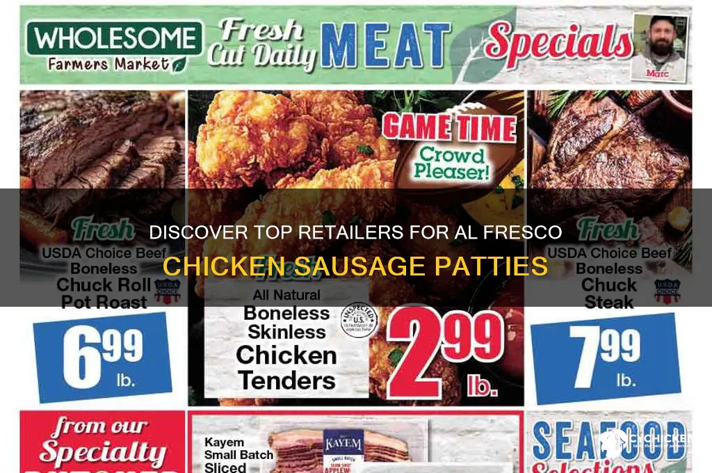 where to buy al fresco chicken sausage patties