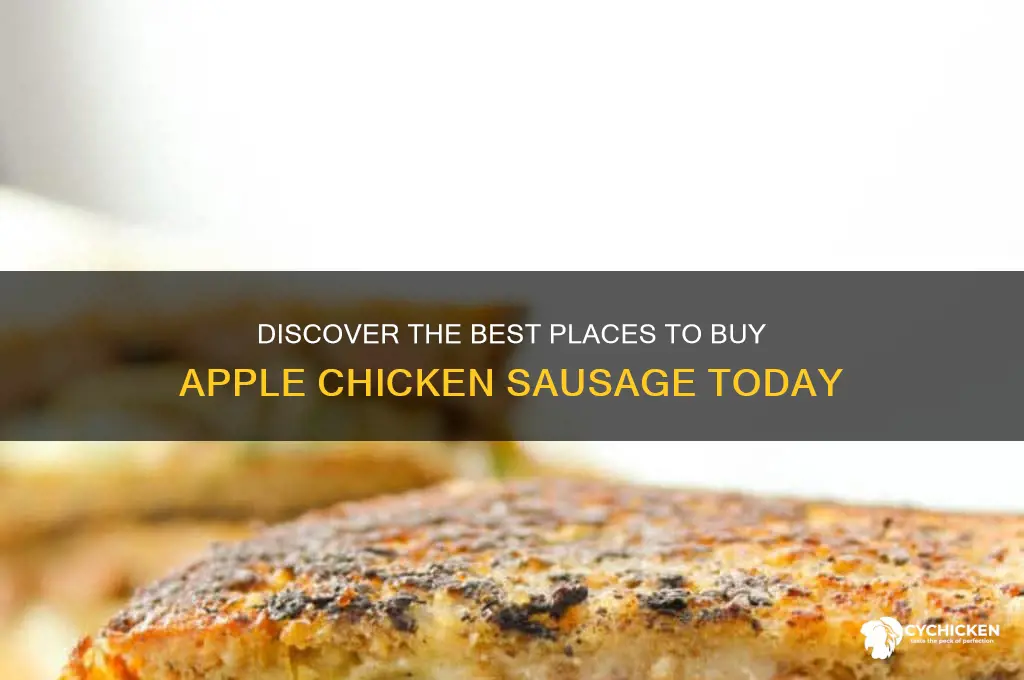 where to buy apple chicken sausage