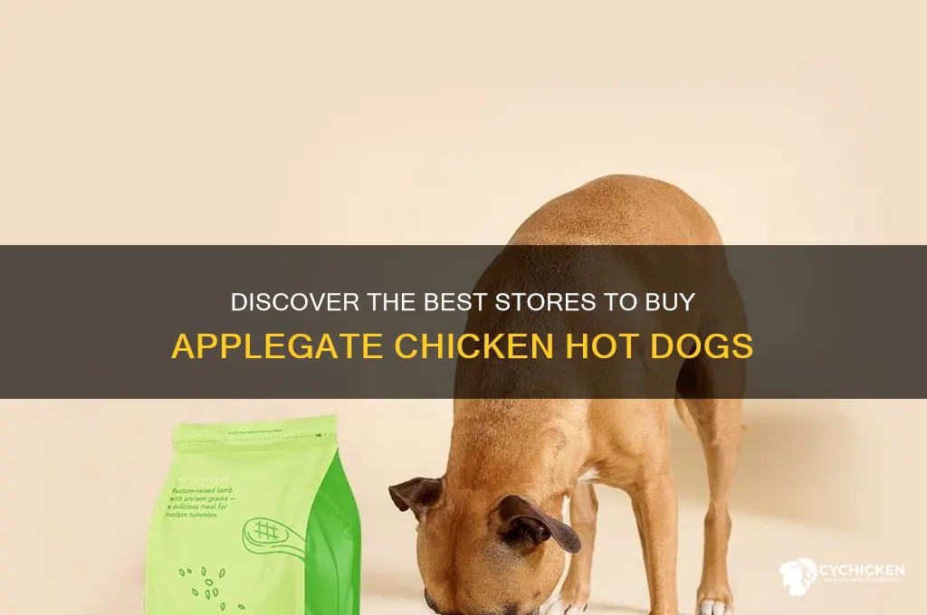 where to buy applegate chicken hot dogs