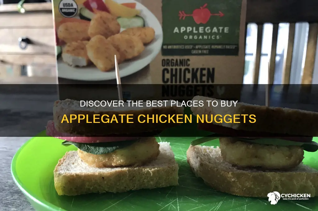 where to buy applegate chicken nuggets