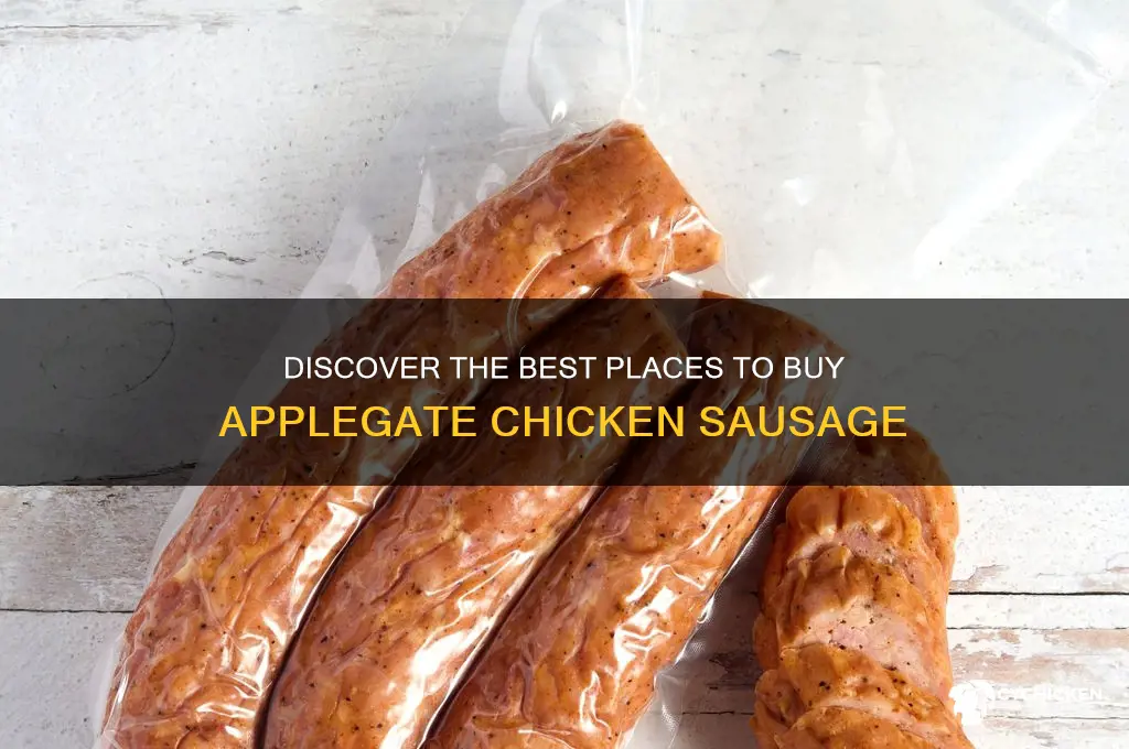where to buy applegate chicken sausage