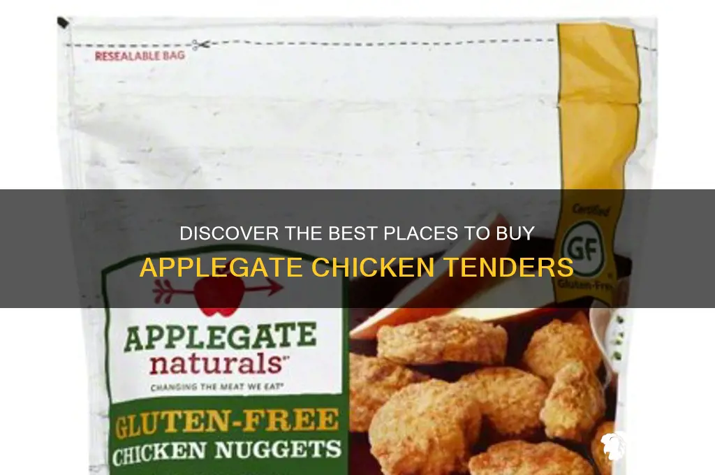 where to buy applegate chicken tenders