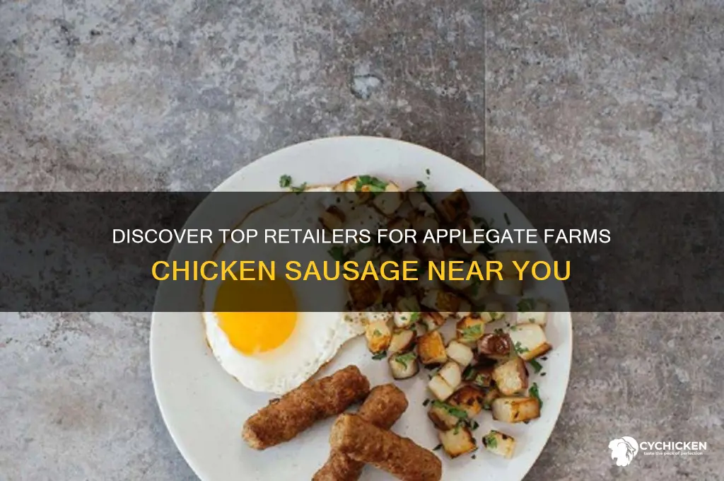where to buy applegate farms chicken sausage