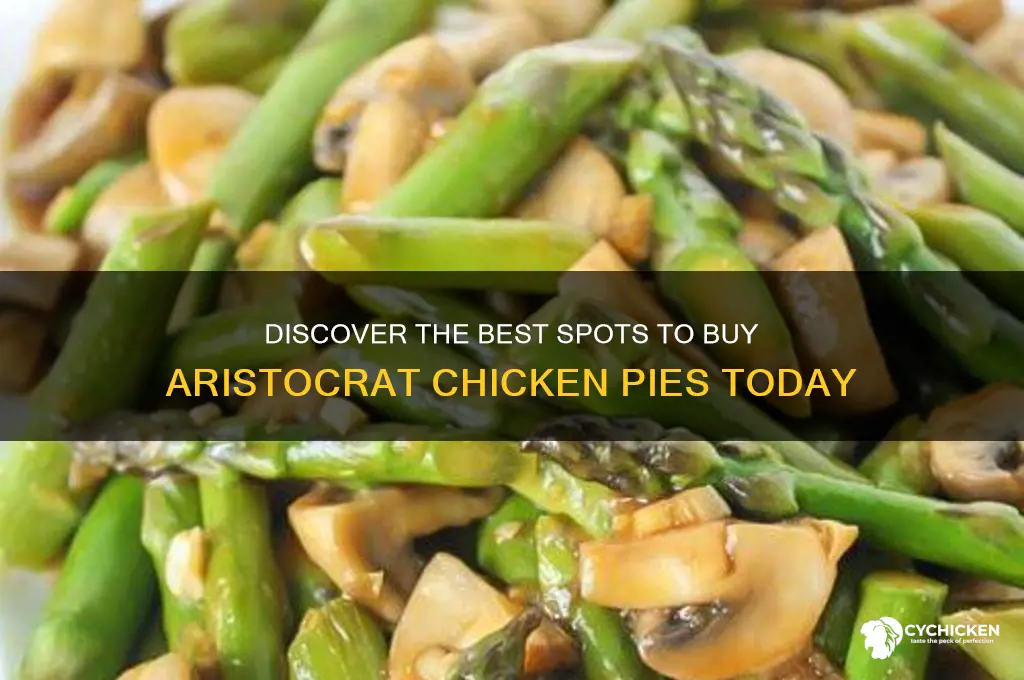 where to buy aristocrat chicken pies