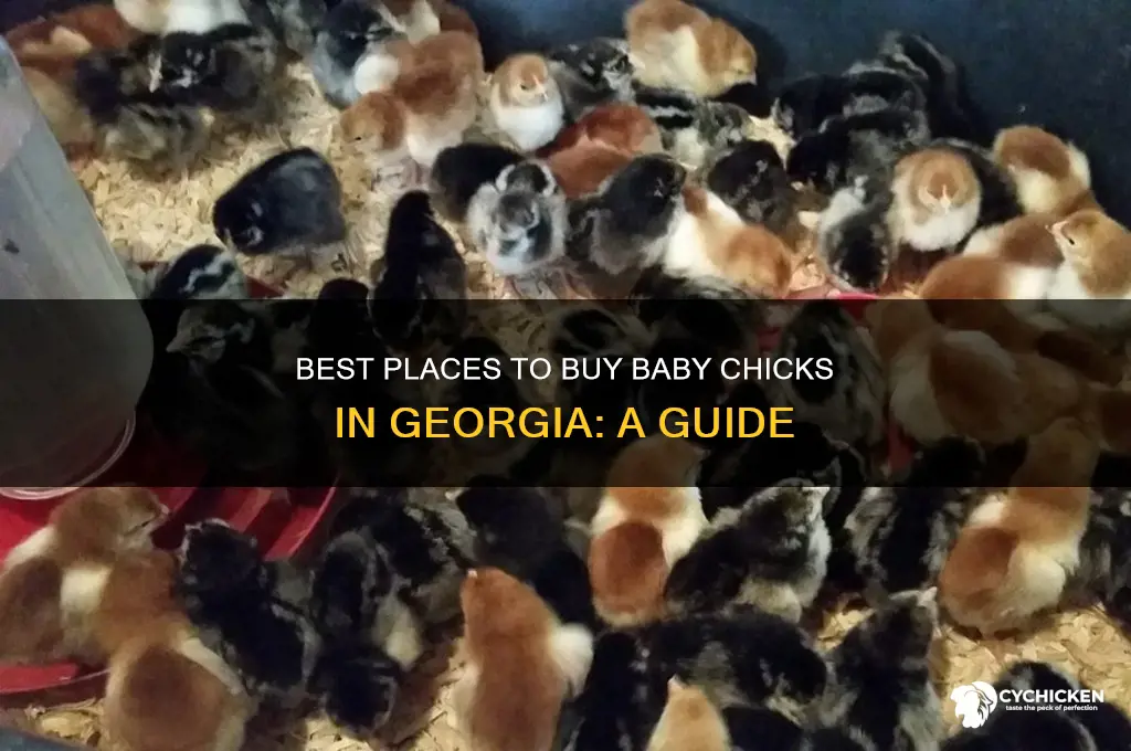 where to buy baby chicks in georgia
