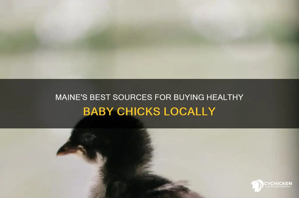 where to buy baby chicks in maine