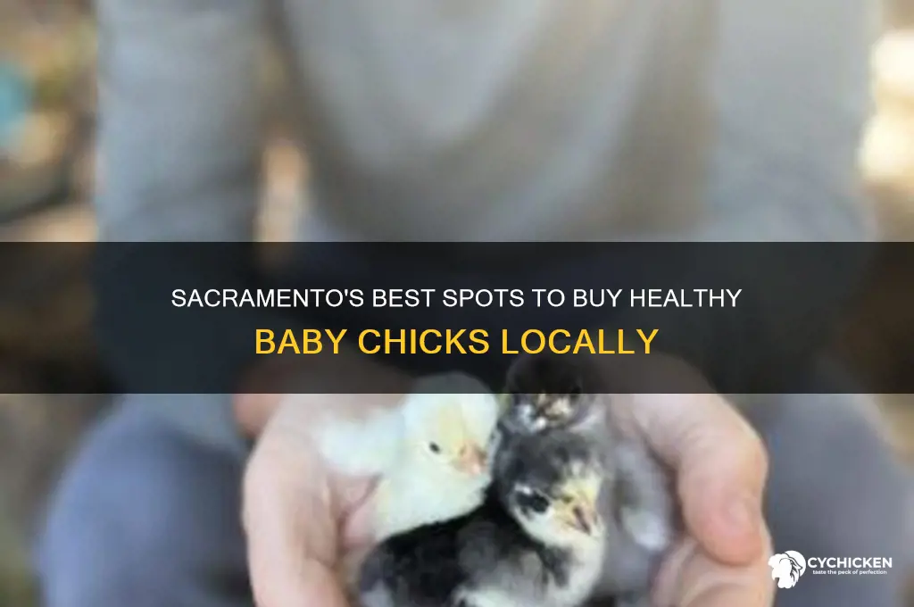 where to buy baby chicks in sacramento