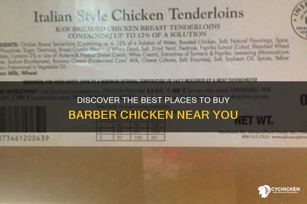 where to buy barber chicken