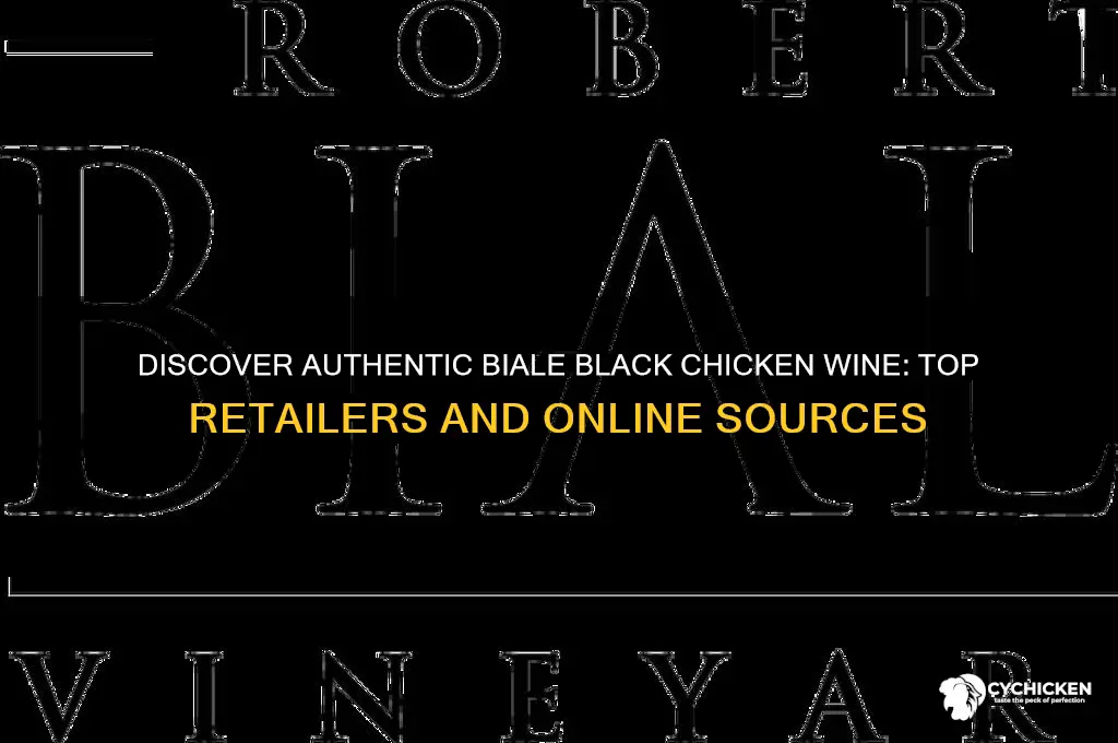 where to buy biale black chicken wine
