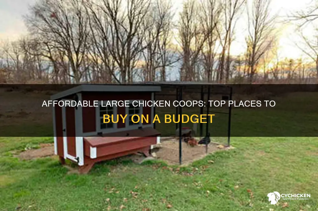 where to buy big cheap chicken coop