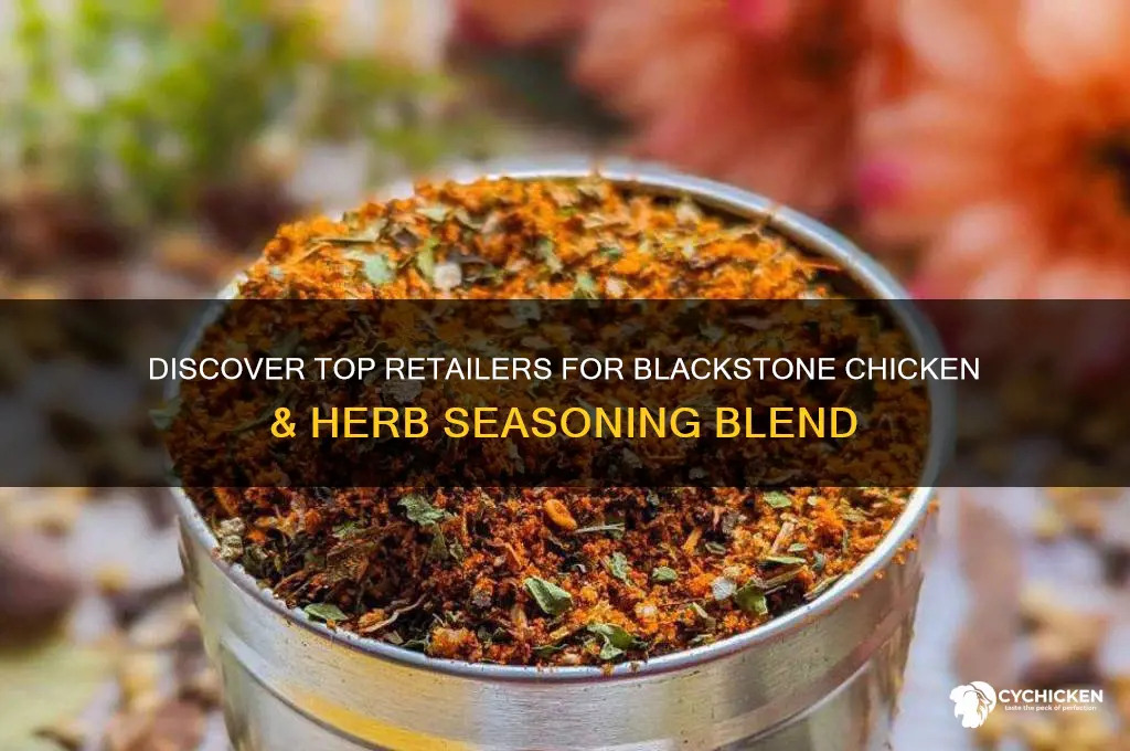 where to buy blackstone chicken and herb seasoning