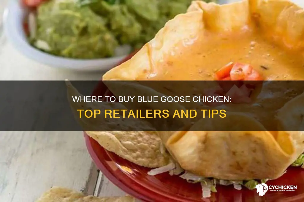 where to buy blue goose chicken