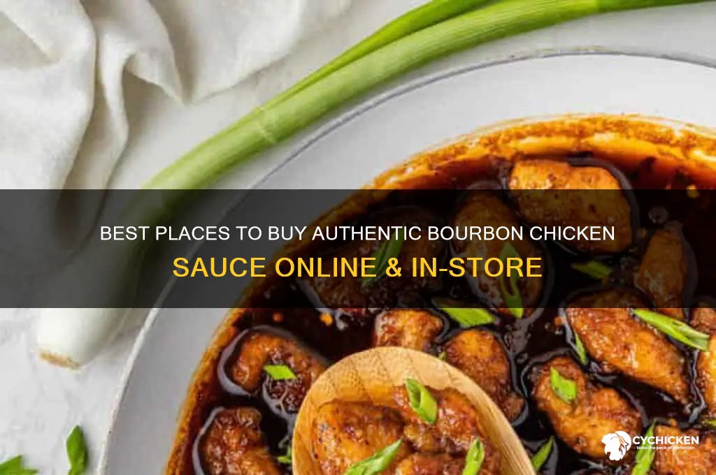 where to buy bourbon chicken sauce