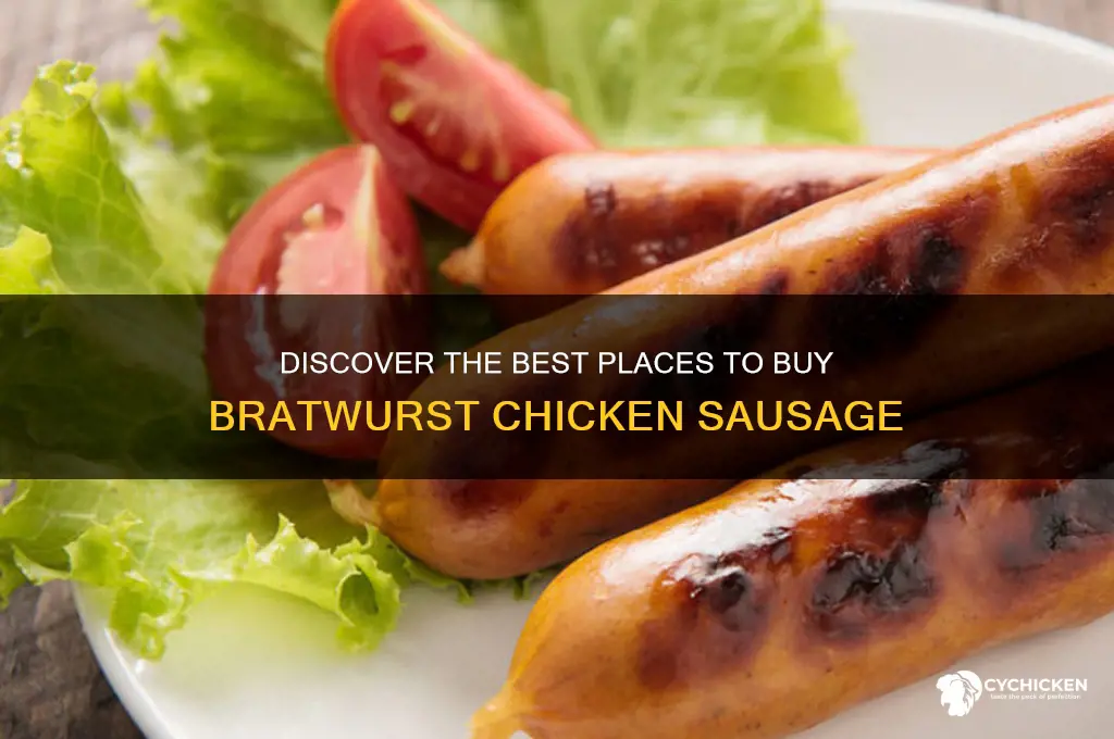 where to buy bratwurst chicken sausage